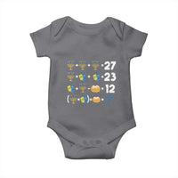 Funny Hanukkah 67 Math Baby Onesie Teacher Chanukah Six Seven Meme - Wonder Print Shop