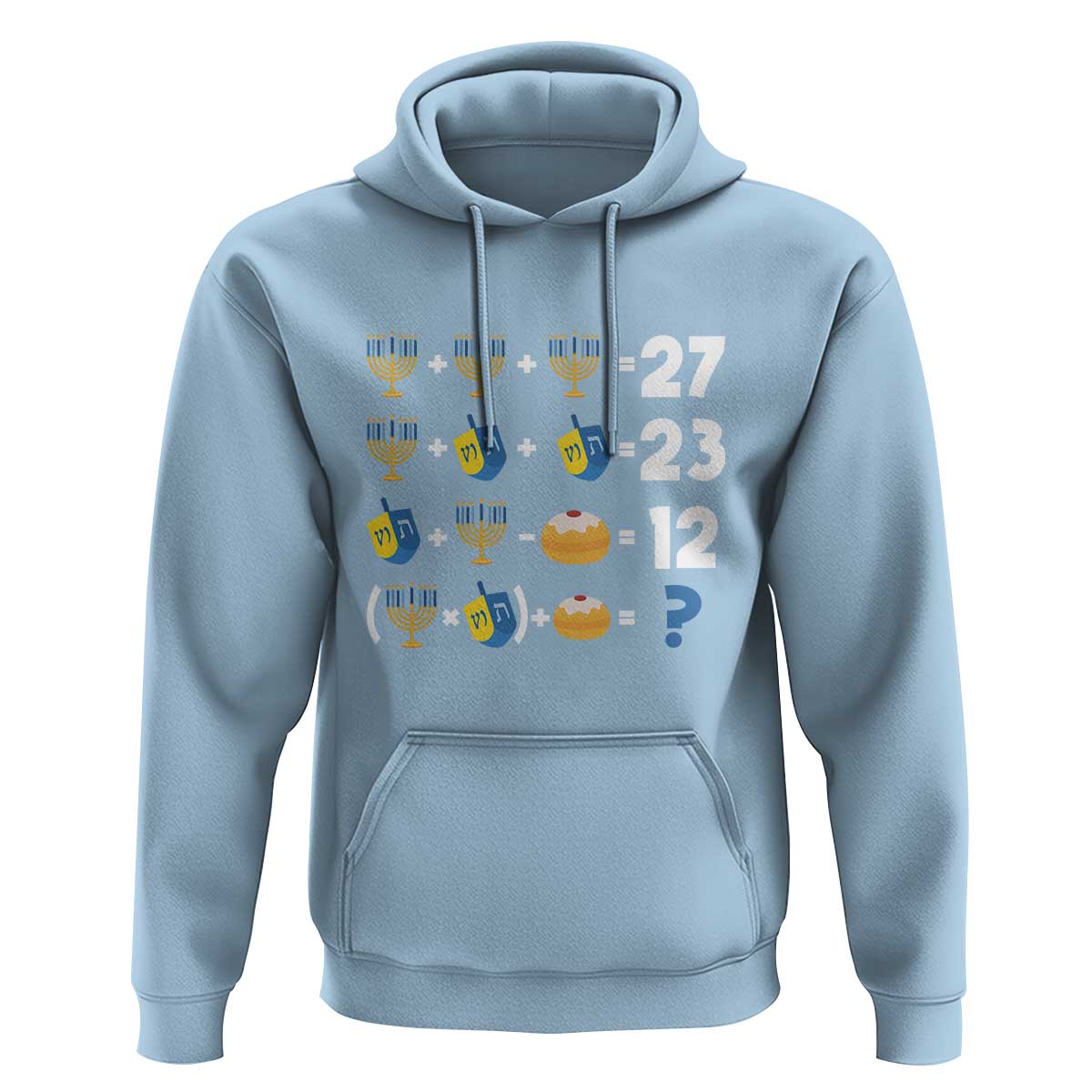 Funny Hanukkah 67 Math Hoodie Teacher Chanukah Six Seven Meme - Wonder Print Shop