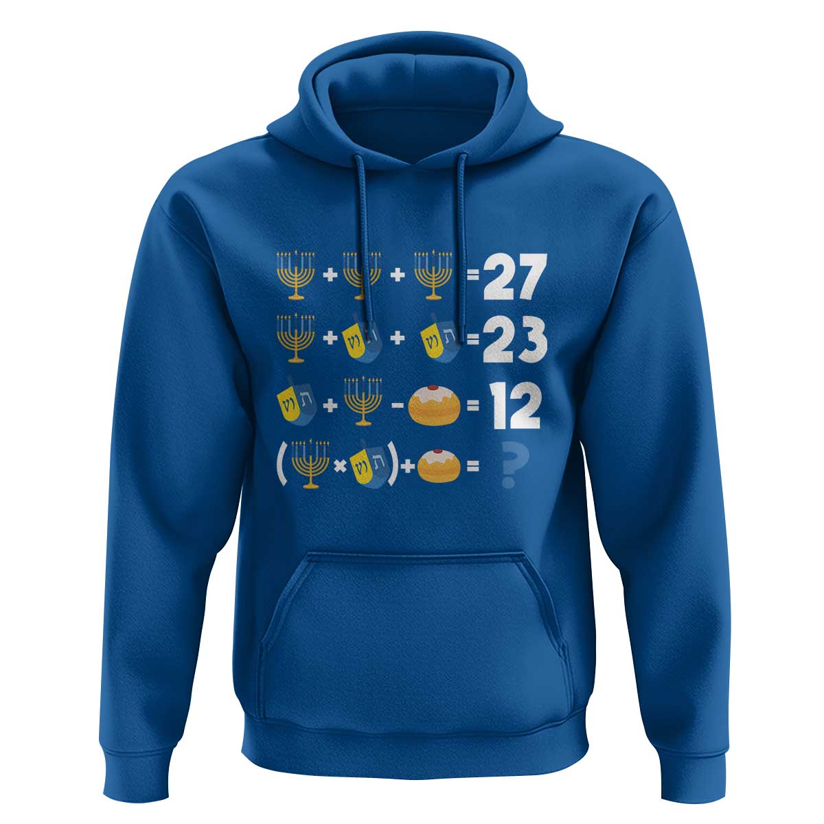 Funny Hanukkah 67 Math Hoodie Teacher Chanukah Six Seven Meme - Wonder Print Shop