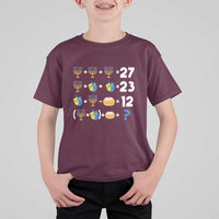Funny Hanukkah 67 Math T Shirt For Kid Teacher Chanukah Six Seven Meme - Wonder Print Shop