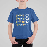 Funny Hanukkah 67 Math T Shirt For Kid Teacher Chanukah Six Seven Meme - Wonder Print Shop