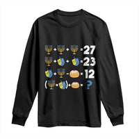 Funny Hanukkah 67 Math Long Sleeve Shirt Teacher Chanukah Six Seven Meme - Wonder Print Shop