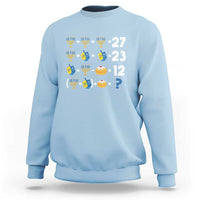 Funny Hanukkah 67 Math Sweatshirt Teacher Chanukah Six Seven Meme - Wonder Print Shop