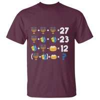 Funny Hanukkah 67 Math T Shirt Teacher Chanukah Six Seven Meme - Wonder Print Shop