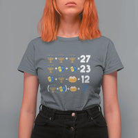 Funny Hanukkah 67 Math T Shirt For Women Teacher Chanukah Six Seven Meme - Wonder Print Shop