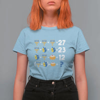 Funny Hanukkah 67 Math T Shirt For Women Teacher Chanukah Six Seven Meme - Wonder Print Shop