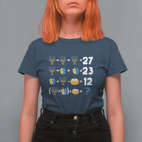 Funny Hanukkah 67 Math T Shirt For Women Teacher Chanukah Six Seven Meme - Wonder Print Shop
