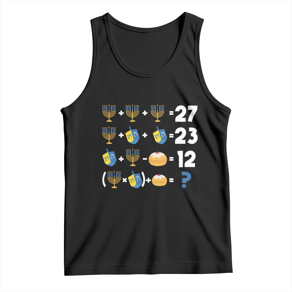 Funny Hanukkah 67 Math Tank Top Teacher Chanukah Six Seven Meme - Wonder Print Shop