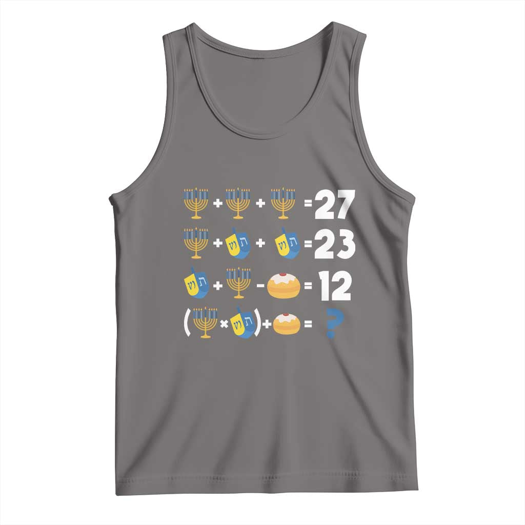 Funny Hanukkah 67 Math Tank Top Teacher Chanukah Six Seven Meme - Wonder Print Shop