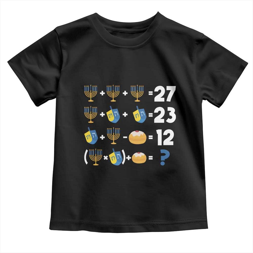 Funny Hanukkah 67 Math Toddler T Shirt Teacher Chanukah Six Seven Meme - Wonder Print Shop
