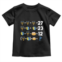Funny Hanukkah 67 Math Toddler T Shirt Teacher Chanukah Six Seven Meme - Wonder Print Shop