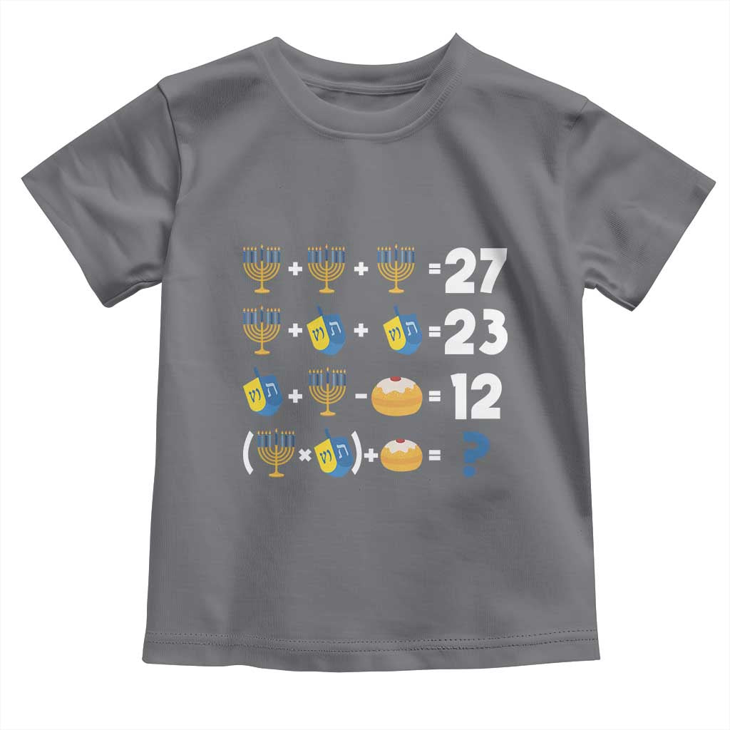 Funny Hanukkah 67 Math Toddler T Shirt Teacher Chanukah Six Seven Meme - Wonder Print Shop