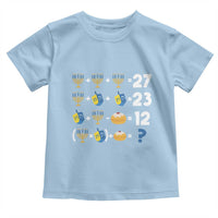 Funny Hanukkah 67 Math Toddler T Shirt Teacher Chanukah Six Seven Meme - Wonder Print Shop