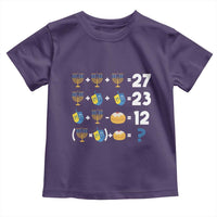 Funny Hanukkah 67 Math Toddler T Shirt Teacher Chanukah Six Seven Meme - Wonder Print Shop