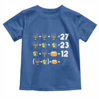Funny Hanukkah 67 Math Toddler T Shirt Teacher Chanukah Six Seven Meme - Wonder Print Shop