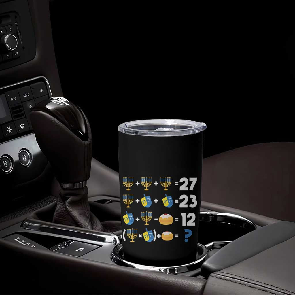 Funny Hanukkah 67 Math Tumbler Cup Teacher Chanukah Six Seven Meme - Wonder Print Shop