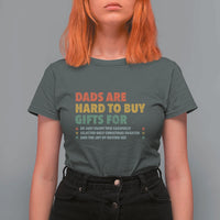 Dads Are Hard To Buy Gifts For Christmas T Shirt For Women Funny Father's Day Ugly Xmas - Wonder Print Shop