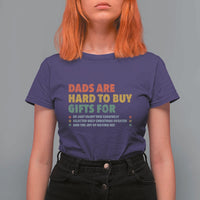 Dads Are Hard To Buy Gifts For Christmas T Shirt For Women Funny Father's Day Ugly Xmas - Wonder Print Shop