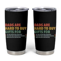 Dads Are Hard To Buy Gifts For Christmas Tumbler Cup Funny Father's Day Ugly Xmas - Wonder Print Shop