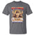 Funny Muscle Jesus Weightlifting T Shirt Hallowed Be Thy Gains Workout Humor - Wonder Print Shop