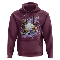 Funny Eagle Bald And Majestic Hoodie Vintage Storm Thunder