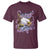 Funny Eagle Bald And Majestic T Shirt Vintage Storm Thunder - Wonder Print Shop