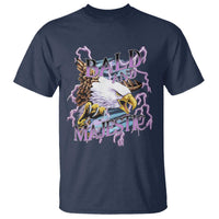 Funny Eagle Bald And Majestic T Shirt Vintage Storm Thunder - Wonder Print Shop