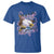 Funny Eagle Bald And Majestic T Shirt Vintage Storm Thunder - Wonder Print Shop