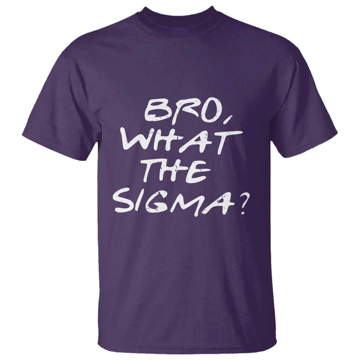 Funny Bro What The Sigma T Shirt Meme Saying Quote
