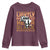 Lightly Melanated Hella Black Youth Sweatshirt Melanin African Pride Map Black History