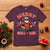 Funny Christmas Grilling Santa T Shirt Merry Grill-Mas BBQ - Wonder Print Shop