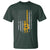 Funny Bitcoin BTC Crypto Cryptocurrency Trader American Flag T Shirt - Wonder Print Shop