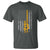 Funny Bitcoin BTC Crypto Cryptocurrency Trader American Flag T Shirt - Wonder Print Shop