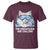 Funny Skiing Snowboarding Cat T Shirt The Meowtains Are Calling Ski Goggles - Wonder Print Shop