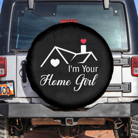 Funny Realtor Spare Tire Cover I Am Your Home Girl Real Estate Agent - Wonder Print Shop