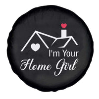 Funny Realtor Spare Tire Cover I Am Your Home Girl Real Estate Agent - Wonder Print Shop