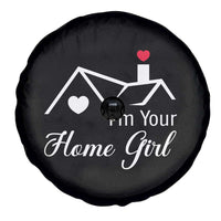 Funny Realtor Spare Tire Cover I Am Your Home Girl Real Estate Agent - Wonder Print Shop