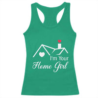 Funny Realtor Racerback Tank Top I Am Your Home Girl Real Estate Agent - Wonder Print Shop
