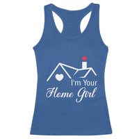 Funny Realtor Racerback Tank Top I Am Your Home Girl Real Estate Agent - Wonder Print Shop