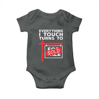 Funny Real Estate Baby Onesie Everything I Touch Turns To Sold - Wonder Print Shop