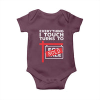 Funny Real Estate Baby Onesie Everything I Touch Turns To Sold - Wonder Print Shop