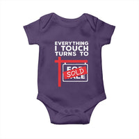 Funny Real Estate Baby Onesie Everything I Touch Turns To Sold - Wonder Print Shop