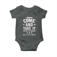 History Of Texas Baby Onesie Come And Take It The Battle Of Gonzales