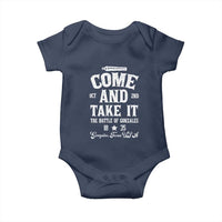 History Of Texas Baby Onesie Come And Take It The Battle Of Gonzales