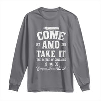 History Of Texas Long Sleeve Shirt Come And Take It The Battle Of Gonzales