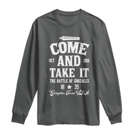 History Of Texas Long Sleeve Shirt Come And Take It The Battle Of Gonzales