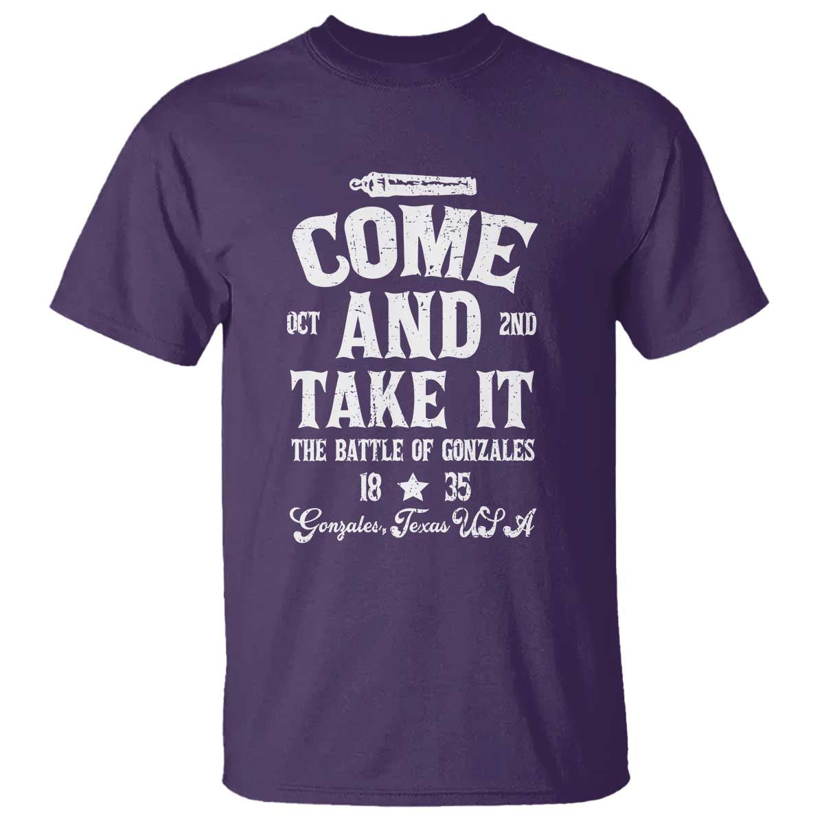 History Of Texas T Shirt Come And Take It The Battle Of Gonzales