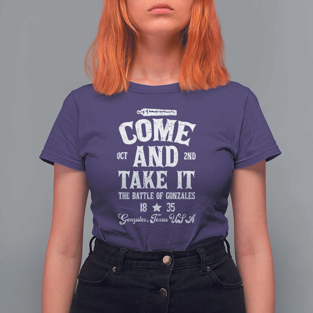 History Of Texas T Shirt For Women Come And Take It The Battle Of Gonzales