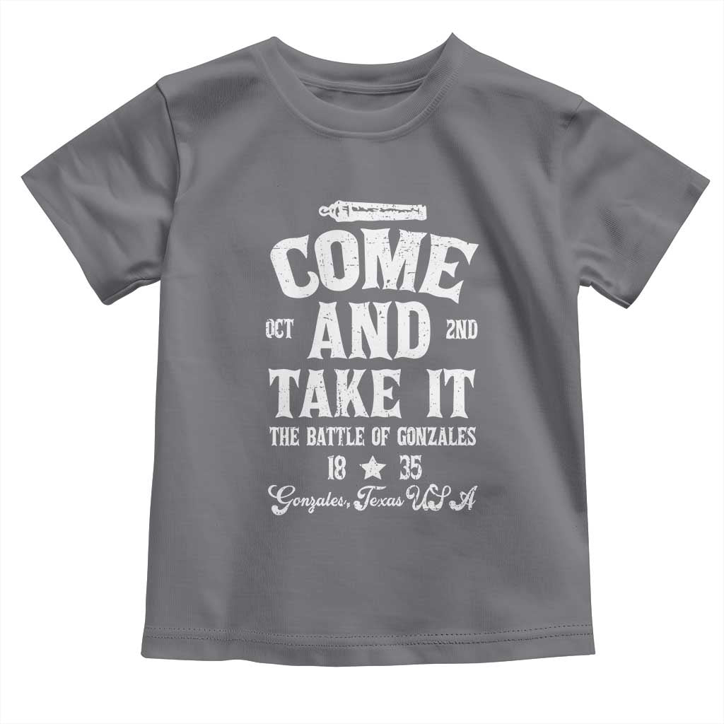 History Of Texas Toddler T Shirt Come And Take It The Battle Of Gonzales