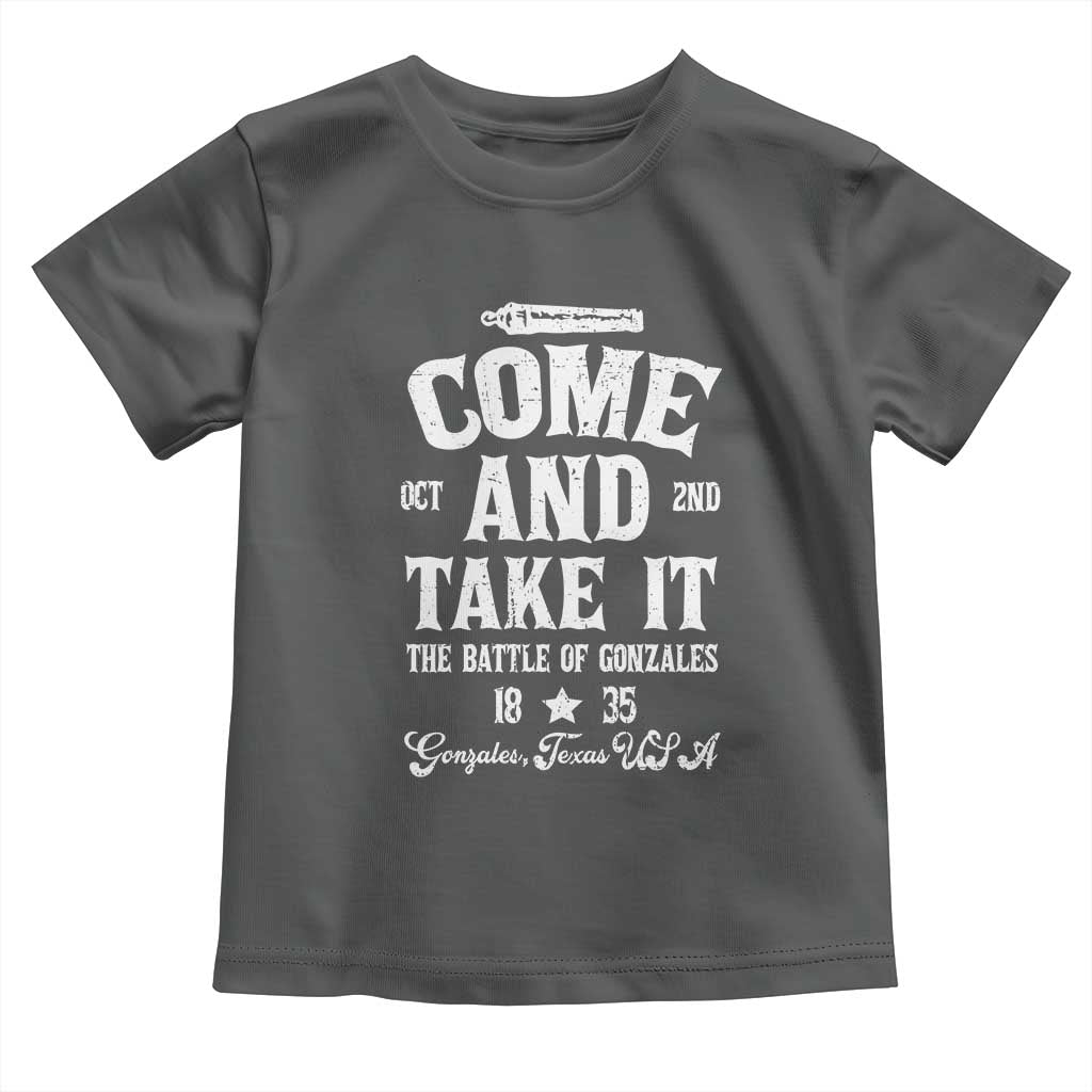 History Of Texas Toddler T Shirt Come And Take It The Battle Of Gonzales
